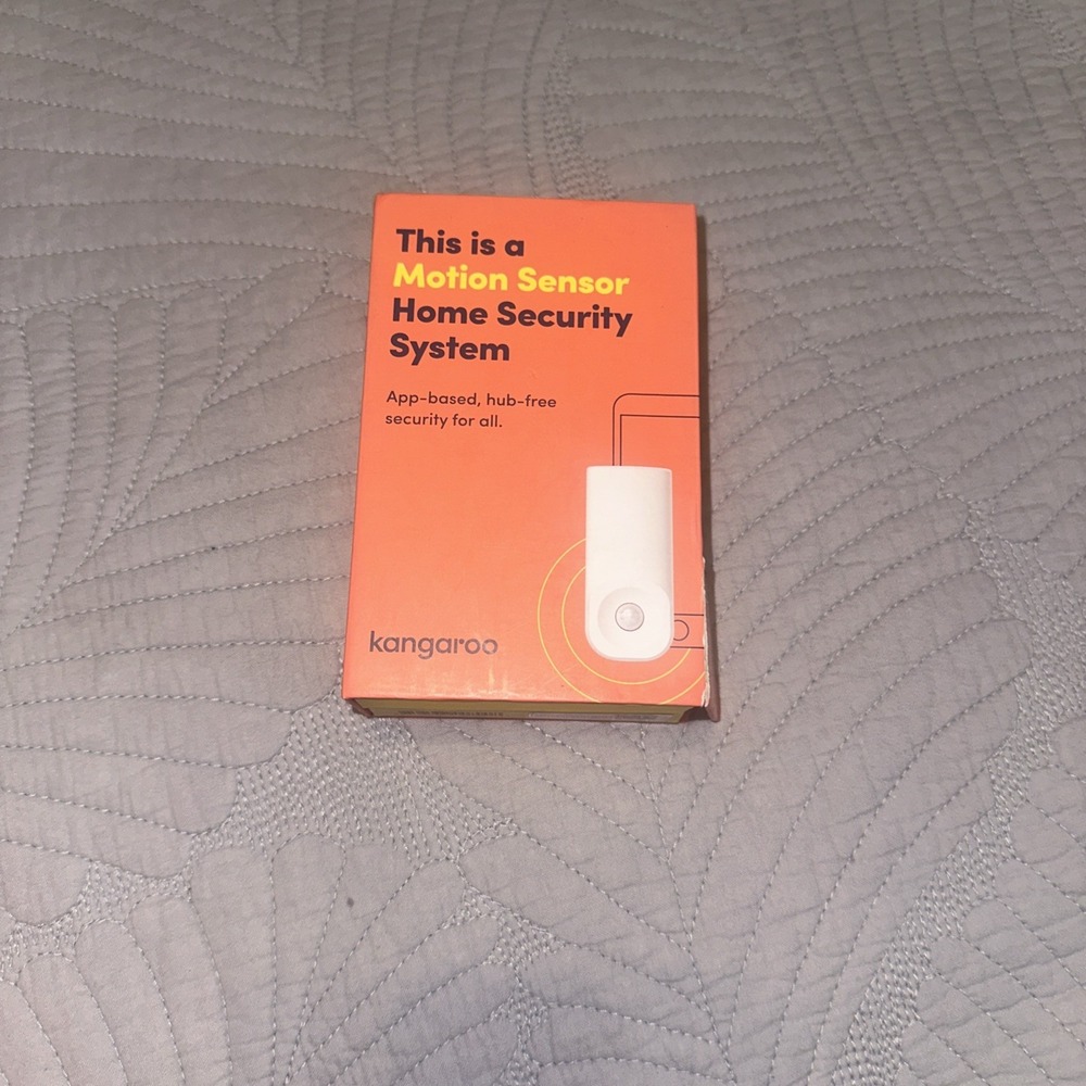 Kangaroo Motion Sensor Home Security Alarm System NEW‎ App-Based WiFi Smart